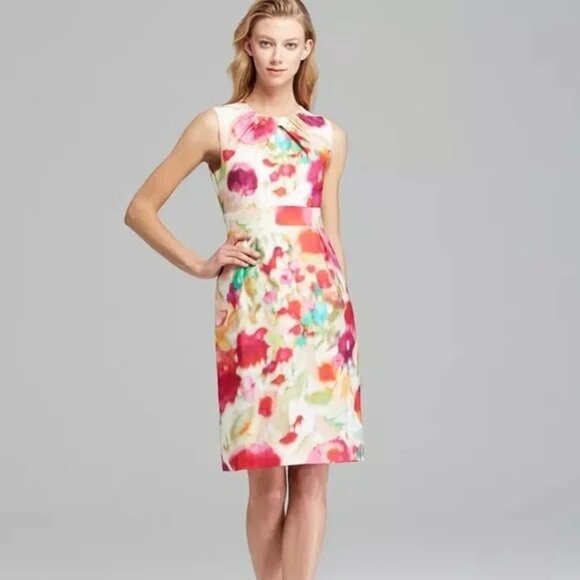 Kate Spade New York Bowden Floral Sheath Dress size 0 - Picture 1 of 7